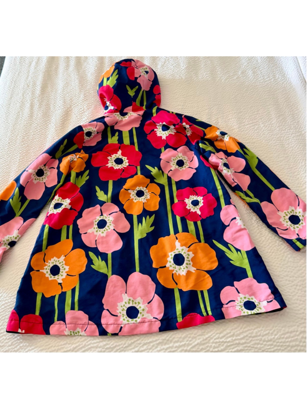 Gymboree Poppy Multi Color Rain jacket-Size 10/12 - Picture 10 of 12